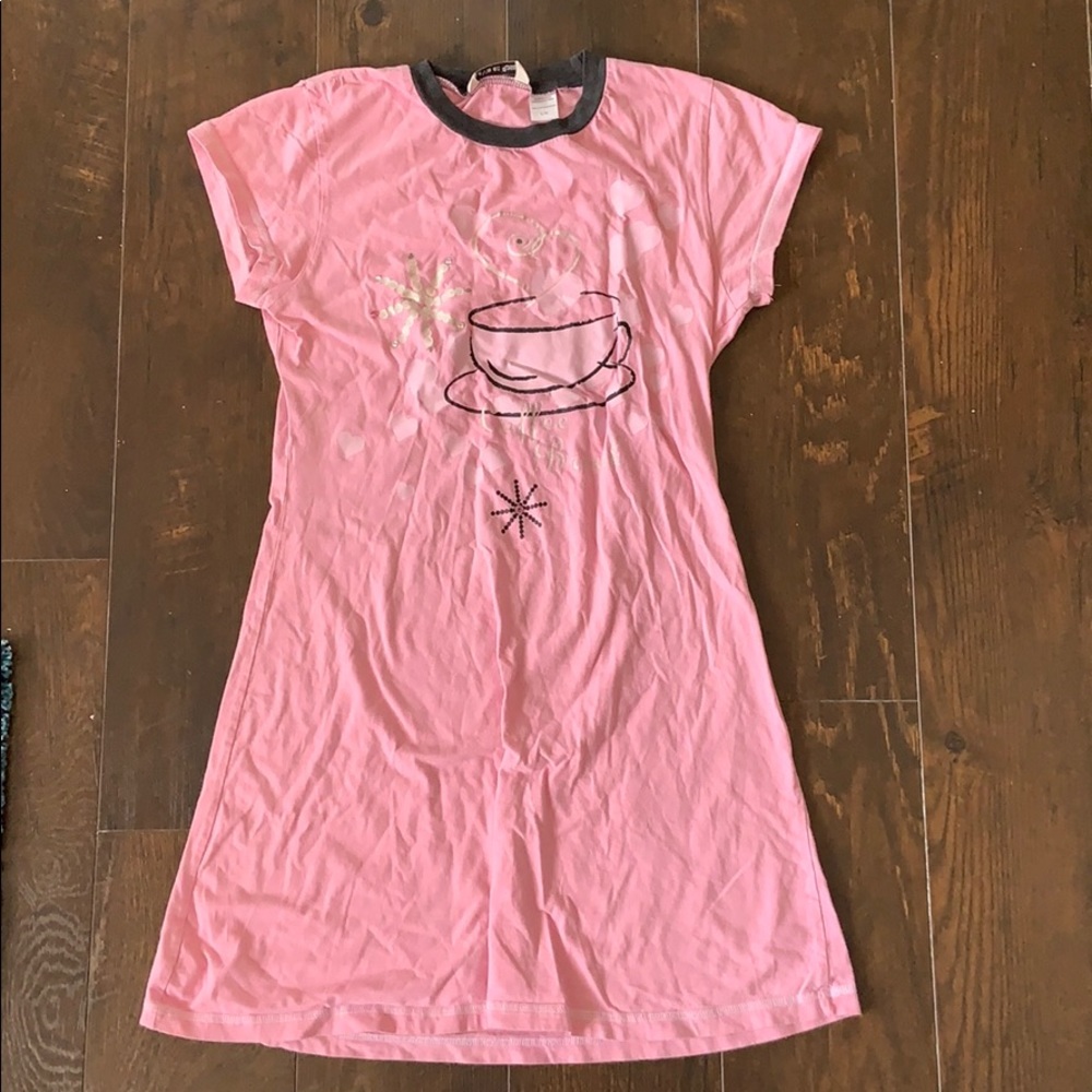 Women’s pink night gown